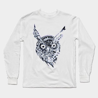 Night Owl Party All Night Long Sleeve T-Shirt